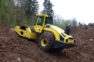 宝马格BW219PD-4压路机性能优势解析：动力强劲 压实高效