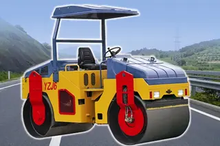 路维 YZJ6 压路机