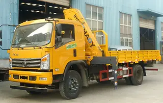 5吨东风国五折叠臂起重机技术参数详解