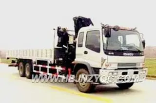 江南专汽庆铃后双桥起重机技术参数与性能优势分析