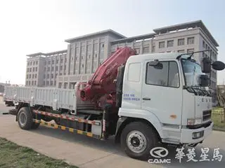 华菱星马H3单轴随车吊技术参数与性能优势分析