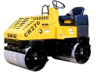 酒井CR270压路机技术参数与施工优势分析
