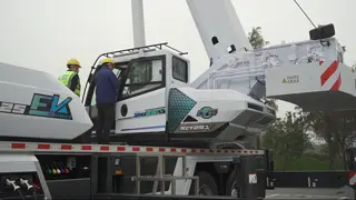 徐工XCT25EV混合动力起重机五大优势解析