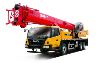 25吨混动起重机技术优势解析 轻量化设计提升作业效率