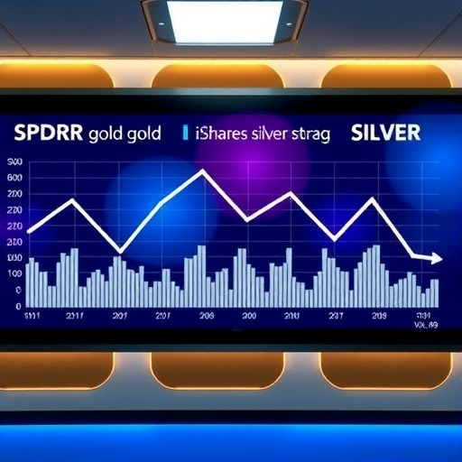 SPDR黄金，ishares白银库存较上一日减少