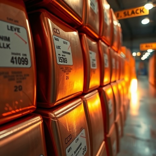 COMEX铜库存持续下降至51712吨 创年内新低水平