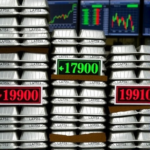 铝锭A00市场价格全面下跌 华东华南均价19700-19910元(图1)