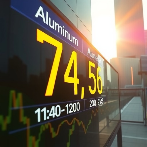 沪铝期货合约近期价格涨跌数据解析(图1)