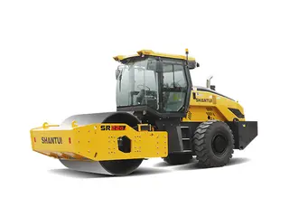 SR22-G压路机参数解析：22000kg激振力与高效压实技术