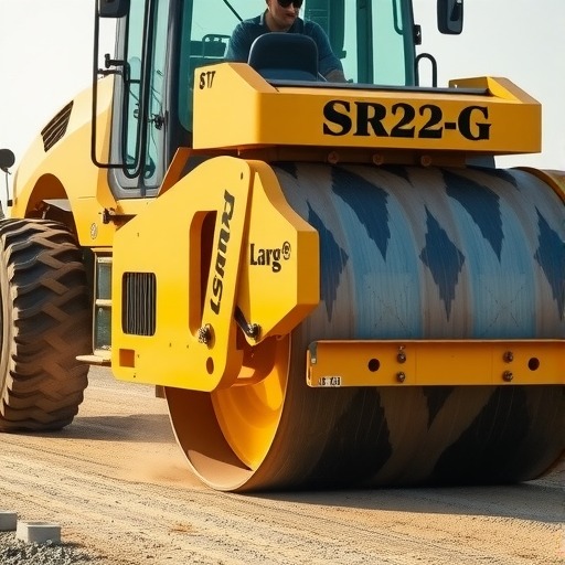 SR22-G压路机参数解析：22000kg激振力与高效压实技术(图1)