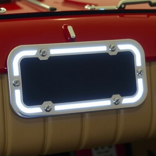 LED美式车牌架 多色可选 原厂适配 52/48颗灯设计(图3)