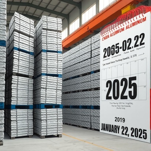 中国宏桥铝报价（2025-01-22）(图1)