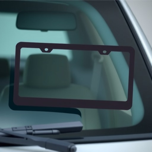 锌合金防盗车牌架 兼容进口车稳定承重设计(图2)