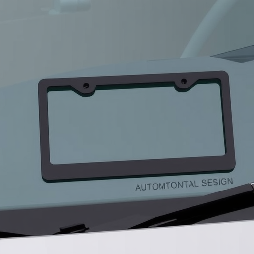 锌合金防盗车牌架 兼容进口车稳定承重设计(图3)