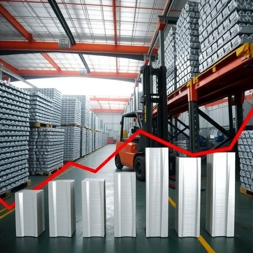 铝材产品周均价及涨跌情况分析(图1)