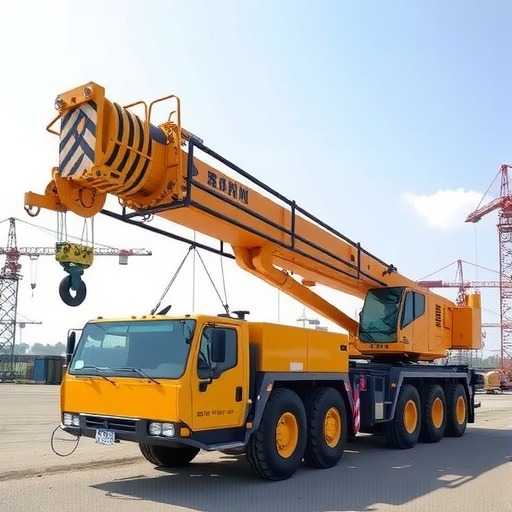 满载36吨 全伸臂39.88米 高承载力与灵活性兼备的起重机解析(图1)