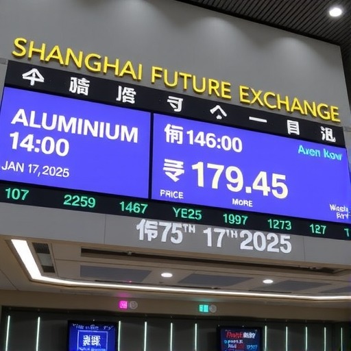 上海期货交易所铝市最新报价（2025-01-17 14:00）(图1)
