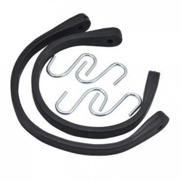 高胶量橡胶绳 EPDM橡筋弹力绳带 金属S钩固定绳 外贸订单工厂