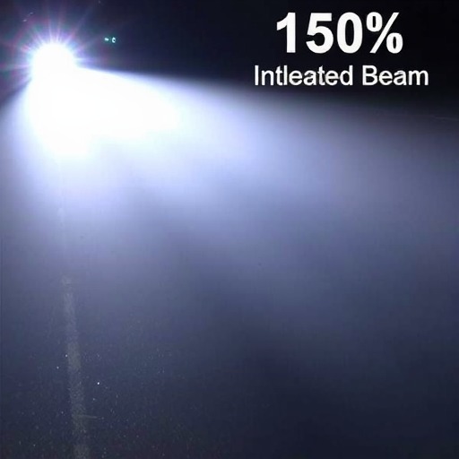 飞利浦超高亮LED H4远近一体大灯增亮150%炫白光6200Kled车灯(图1)