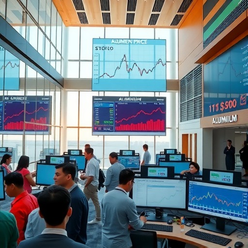 沪铝期货多合约上涨 涨幅差异显著分析(图1)