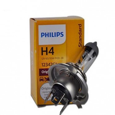 飞利浦汽车前大灯 H4 12V 60/55W P43T