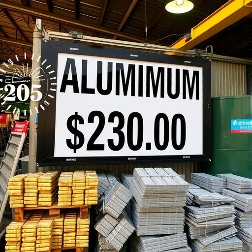 最新铝材价格行情：光亮铝线、铝合金旧白料及机生铝报价(图1)