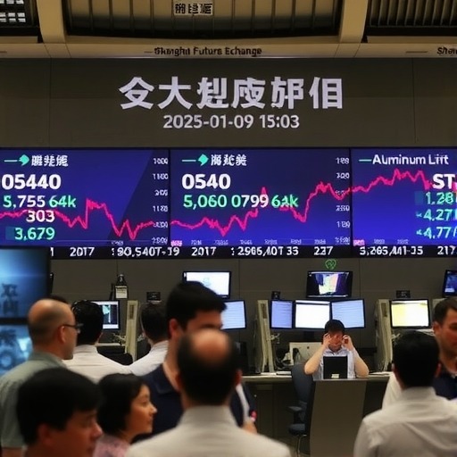 沪铝各合约最新价格及涨跌分析(图1)