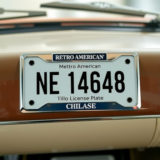 南美智利铁质车牌架 多色电镀设计实用收纳(图2)