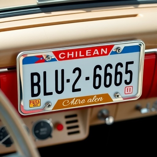 南美智利铁质车牌架 多色电镀设计实用收纳(图3)