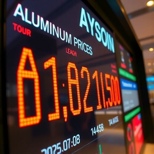 沪铝期货价格走势分析：主连及各合约涨势不一(图1)