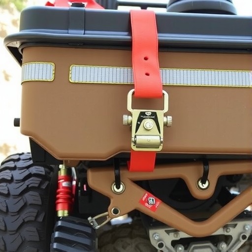 汽车捆扎带 抗震拉紧带 越野车棘轮固定神器(图3)