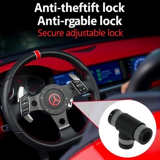 赛车方向盘快拆器 防盗设计 铝合金材质 快速安装(图2)