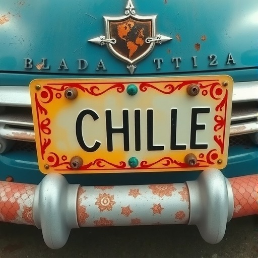 新款南美智利车牌架精选材质与多样表面处理(图2)