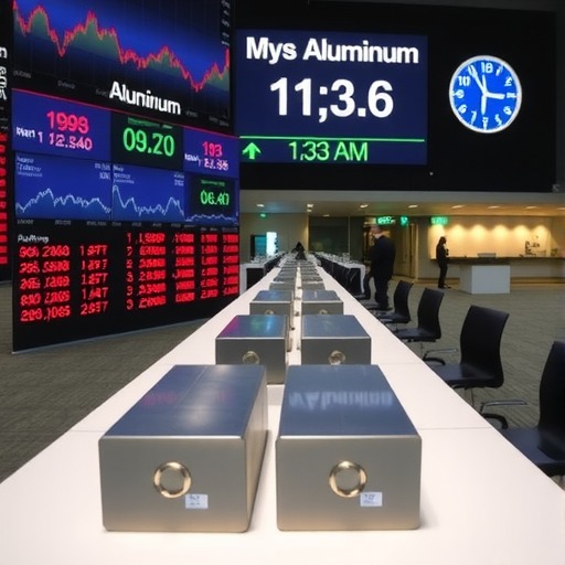 沪铝期货价格持续下跌 主力合约跌势显著