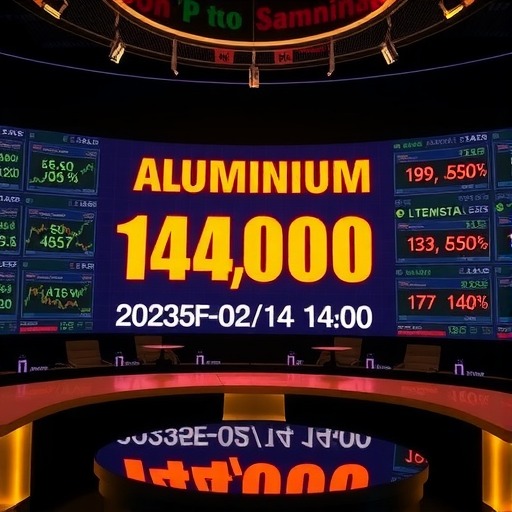 上海期货交易所铝市最新报价（2025-02-14 14:00）(图1)