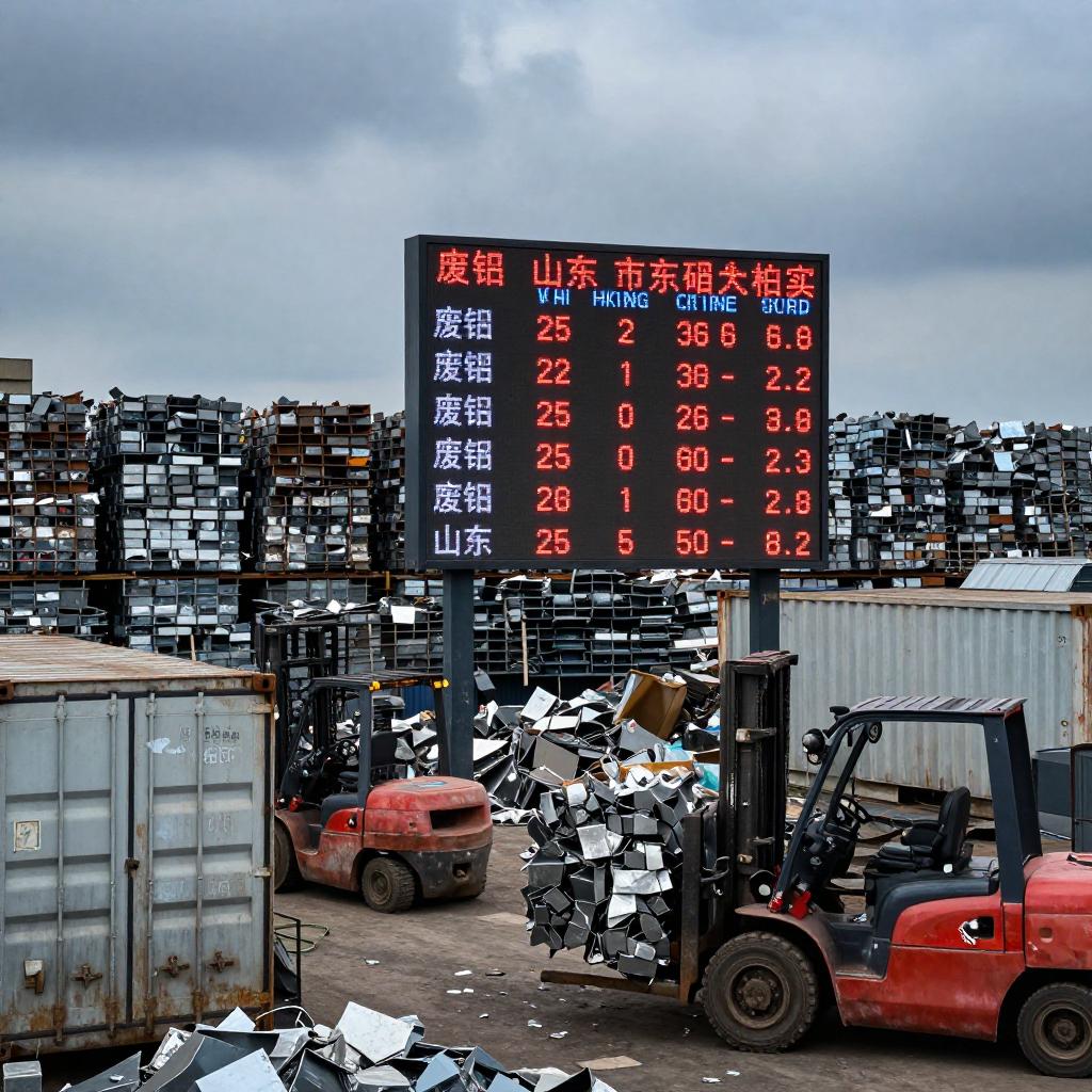山东废铝市场报价（2025-02-14）(图1)