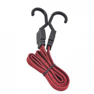 惠宝供应摩托车扁状橡胶绳 松紧绳 带挂钩车用行李绳 **弹力绳