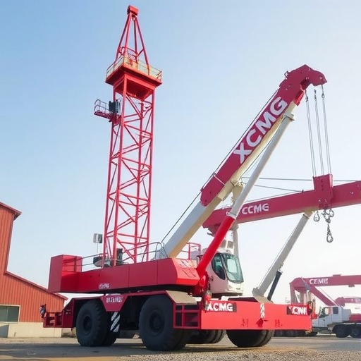 100吨起重能力，全伸臂60.5米，大吨位起重机性能参数解析(图1)