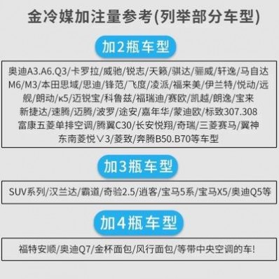 金冷媒雪种 原装车用冷媒汽车空调制冷剂300克厂价