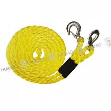 厂家各种汽车牵引绳 拉车**拖车带 4米尼龙强力拖车绳