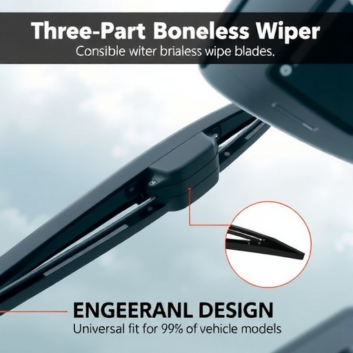 工厂三段式多功能无骨雨刷雨刮片 适用99%车型汽车雨刷器