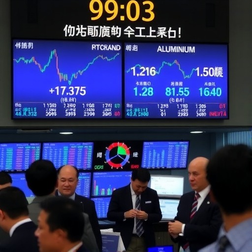 沪铝各合约价格波动趋势及市场分析(图1)