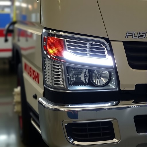 厂家直供 适用于MITSUBISHI 三菱扶桑350&lsquo;97-07&rsquo;汽车前照 大灯(图1)