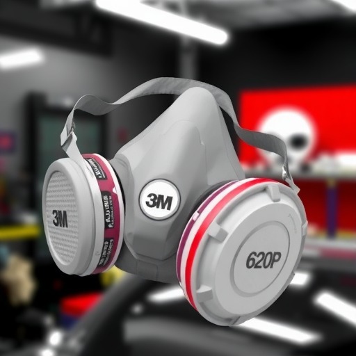 喷漆作业防毒面罩尘毒防护解决方案(图2)