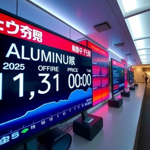 上海期货交易所铝市最新报价（2025-01-31 00:00）(图1)