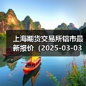 上海期货交易所铝市最新报价（2025-03-03 14:00）（图4）
