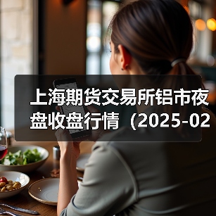 上海期货交易所铝市夜盘收盘行情（2025-02-25 01:03）（图4）