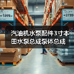 汽油机水泵配件3寸本田水泵总成泵体总成（图4）