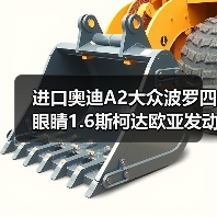 进口奥迪A2大众波罗四眼睛1.6斯柯达欧亚发动机配件发动机总成（图1）