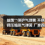 益国**保护气弹簧 不锈钢压缩氮气弹簧 厂家跑步机气弹簧 农用机械气弹簧液压杆（图2）